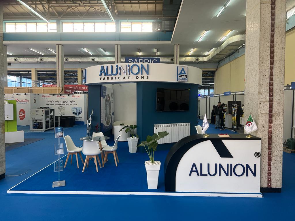 La Participation de la SARL ALUNION au Salon International de la Ventilation Electricité Chauffage et Climatisation SIVECC du 27 au 30 Novembre 2023 au Palais d'expositions Pins Maritimes Safex